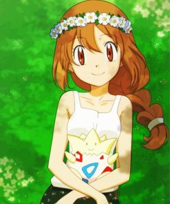 Cute Togepi Anime Paint By Number