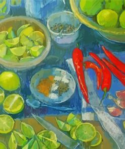 Lime Pickles Paint By Number