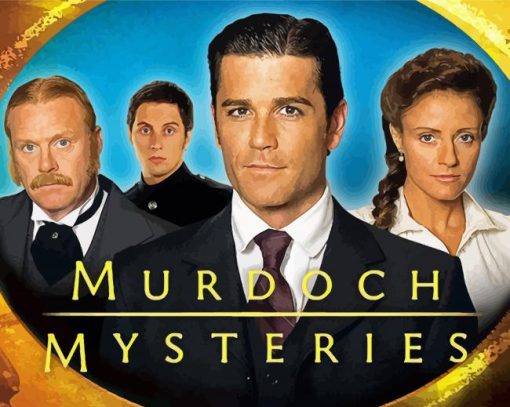 Murdoch Mysteries Paint By Number