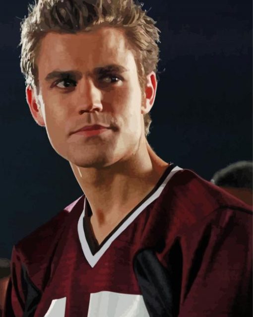 Paul Wesley Stefan Paint By Numbers