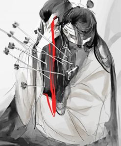 Sad Lan Wangji Paint By Number