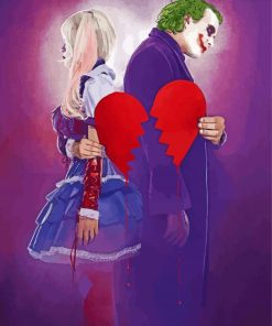 Sad Joker Lover Paint By Number