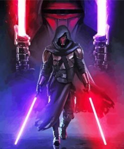 Darth Revan Paint By Numbers