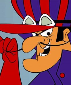 Wacky Races Cartoon Paint By Number