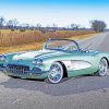 58 Chevrolet Corvette Car Paint By Number