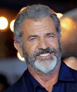 Mel Gibson Actor Paint By Number