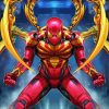 Iron Spider Man Paint By Number