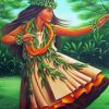 Hawaiin Dancer Paint By Number