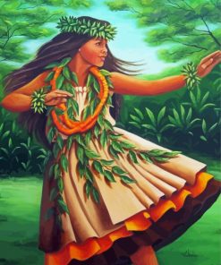 Hawaiin Dancer Paint By Number