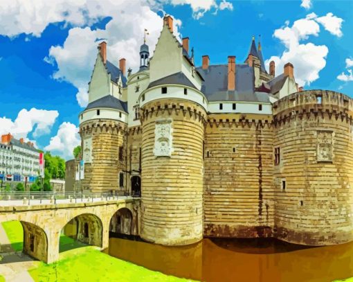 Ducs De Bretagne Castle Paint By Number