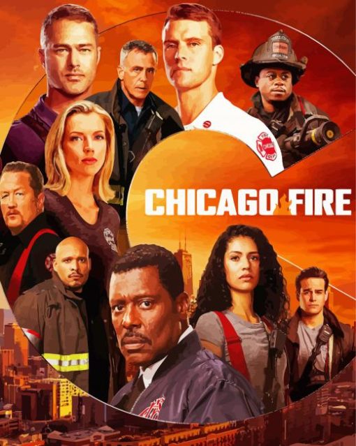 Chicago Fire Serie Paint By Number