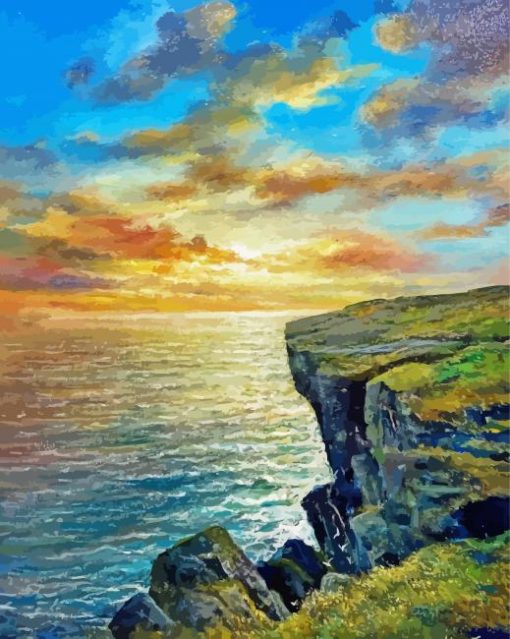 Cliff Of Moher Paint By Number