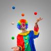 Clown Juggling Paint By Number