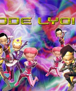 Code Lyoko Characaters Paint By Number