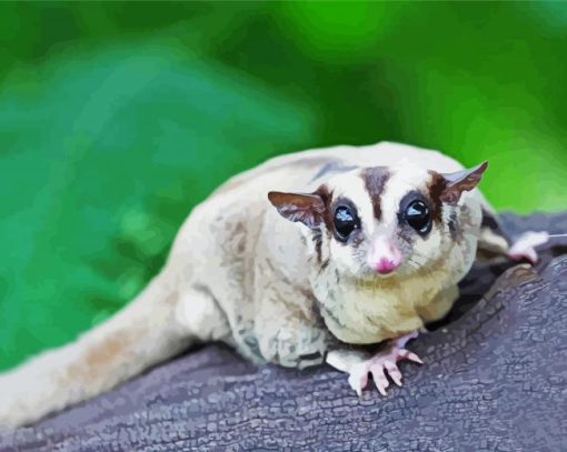 Cute Sugar Glider Paint By Number