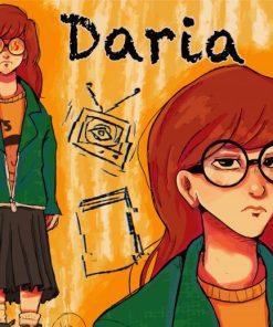 Daria Character Paint By Number