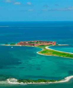 Dry Tortugas Seascape Paint By Number