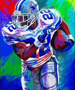 Emmitt Smith Art Paint By Number