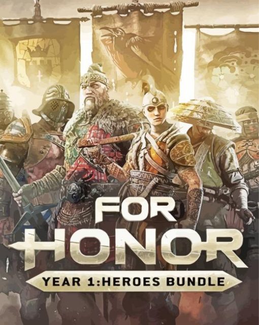 For Honor Poster Paint By Number