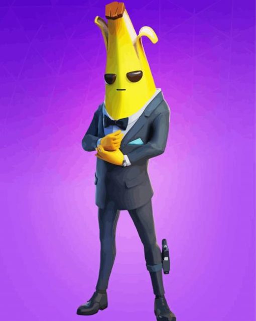 Fortnite Banana Suit Paint By Number