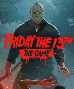 Friday The 13th Movie Paint By Number