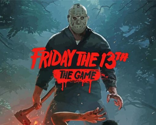 Friday The 13th Movie Paint By Number