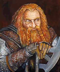 Gimli Lord Of The Rings Paint By Number