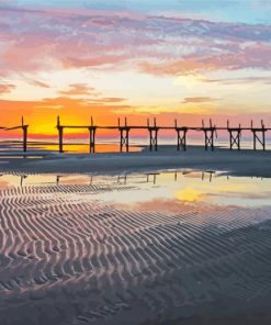 Gulfport Beach Paint By Number