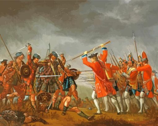 Highlanders Battles Paint By Number