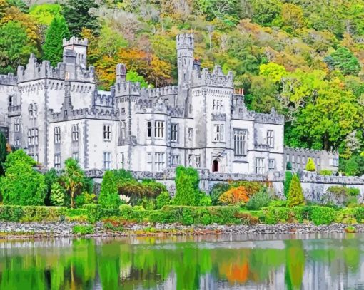 Kylemore Abbey Paint By Number