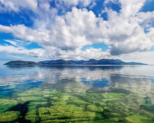 Isle Of Arran Seascape Paint By Number