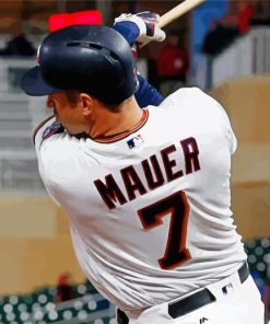 Joe Mauer Player Paint By Number