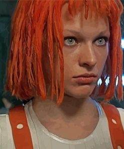 The Fifth Element Character Paint By Number