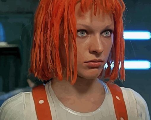 The Fifth Element Character Paint By Number