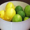 Lemons And Limes In Bowl Paint By Number