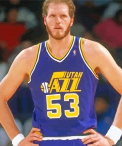 Mark Eaton Nba Player Paint By Number