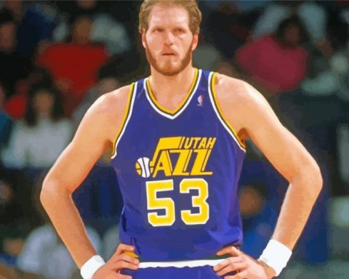 Mark Eaton Nba Player Paint By Number