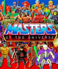 Masters Of The Universe Paint By Number