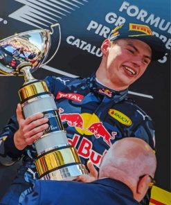 Max Verstappen Driver Paint By Number