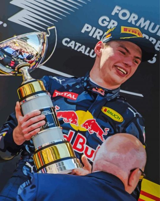 Max Verstappen Driver Paint By Number