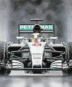 Mercedes F1 Paint By Number