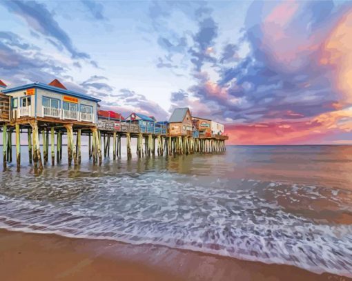 Old Orchard Beach Paint By Number