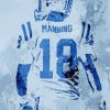 Peyton Manning Player Paint By Number