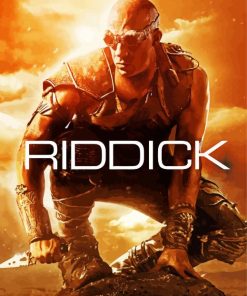 Riddick Science Movie Poster Paint By Number