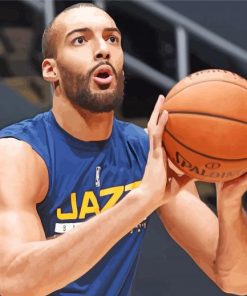 Rudy Gobert Basketballer Paint By Number