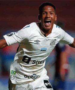 Santos FC Footballer Paint By Number