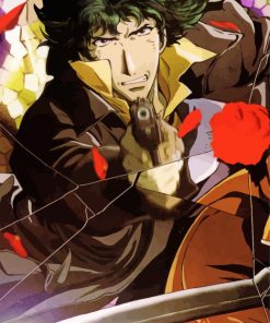 Spike Spiegel Anime Paint By Number