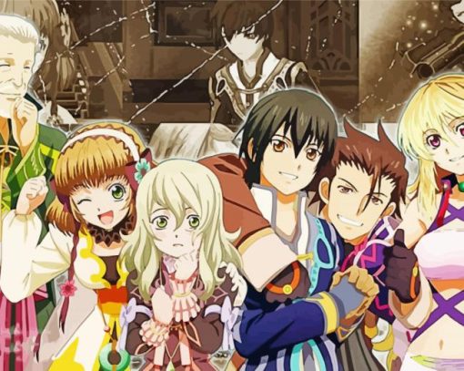 Tales Of Xillia Game Paint By Number