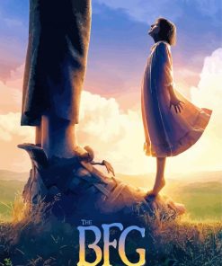 The Bfg Movie Poster Paint By Number