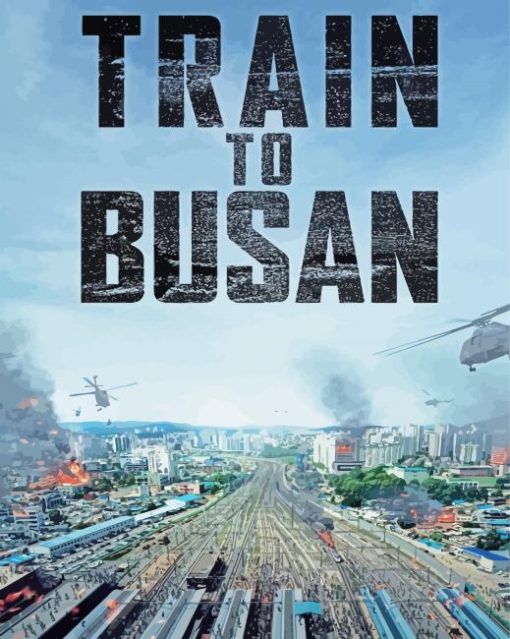 Train To Busan Movie Poster Paint By Number